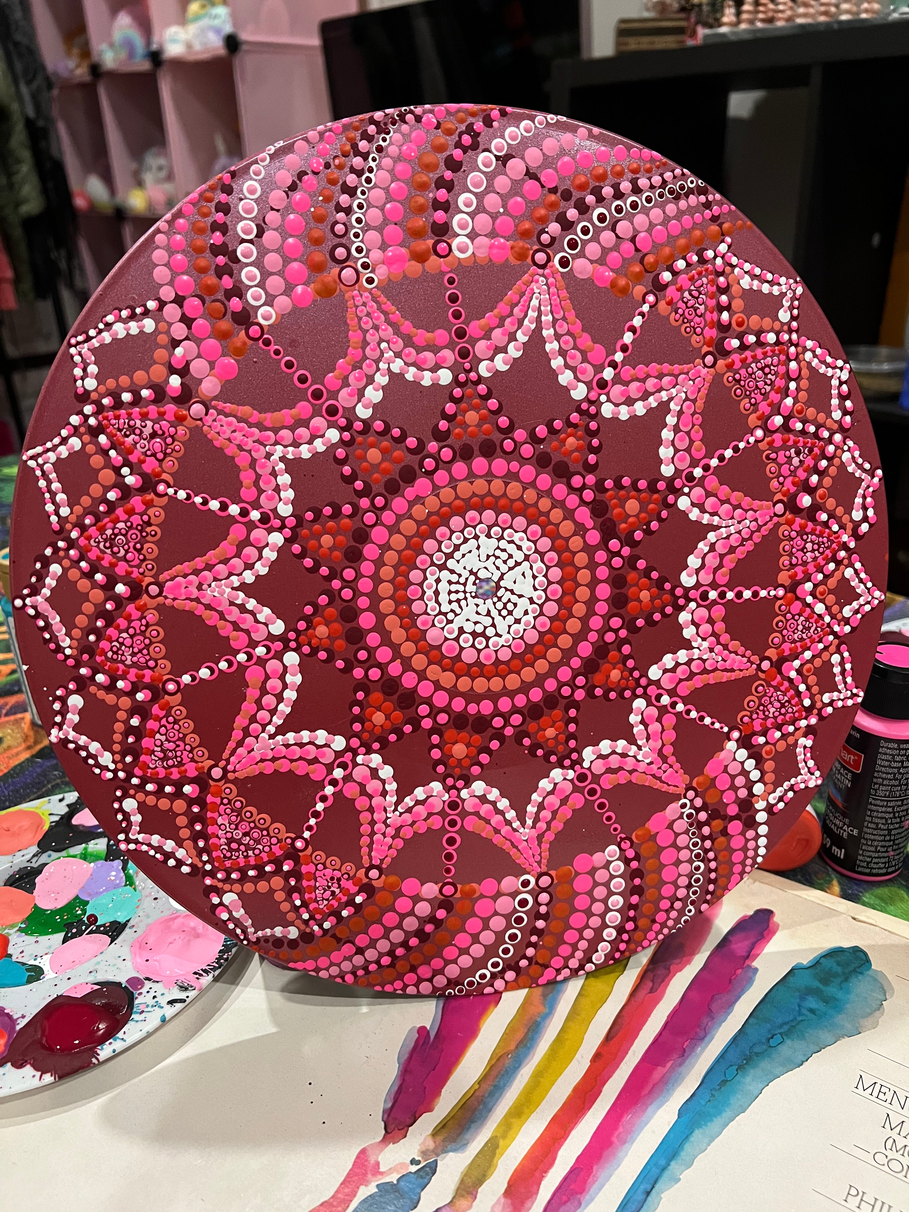 Mandala Record Painting
