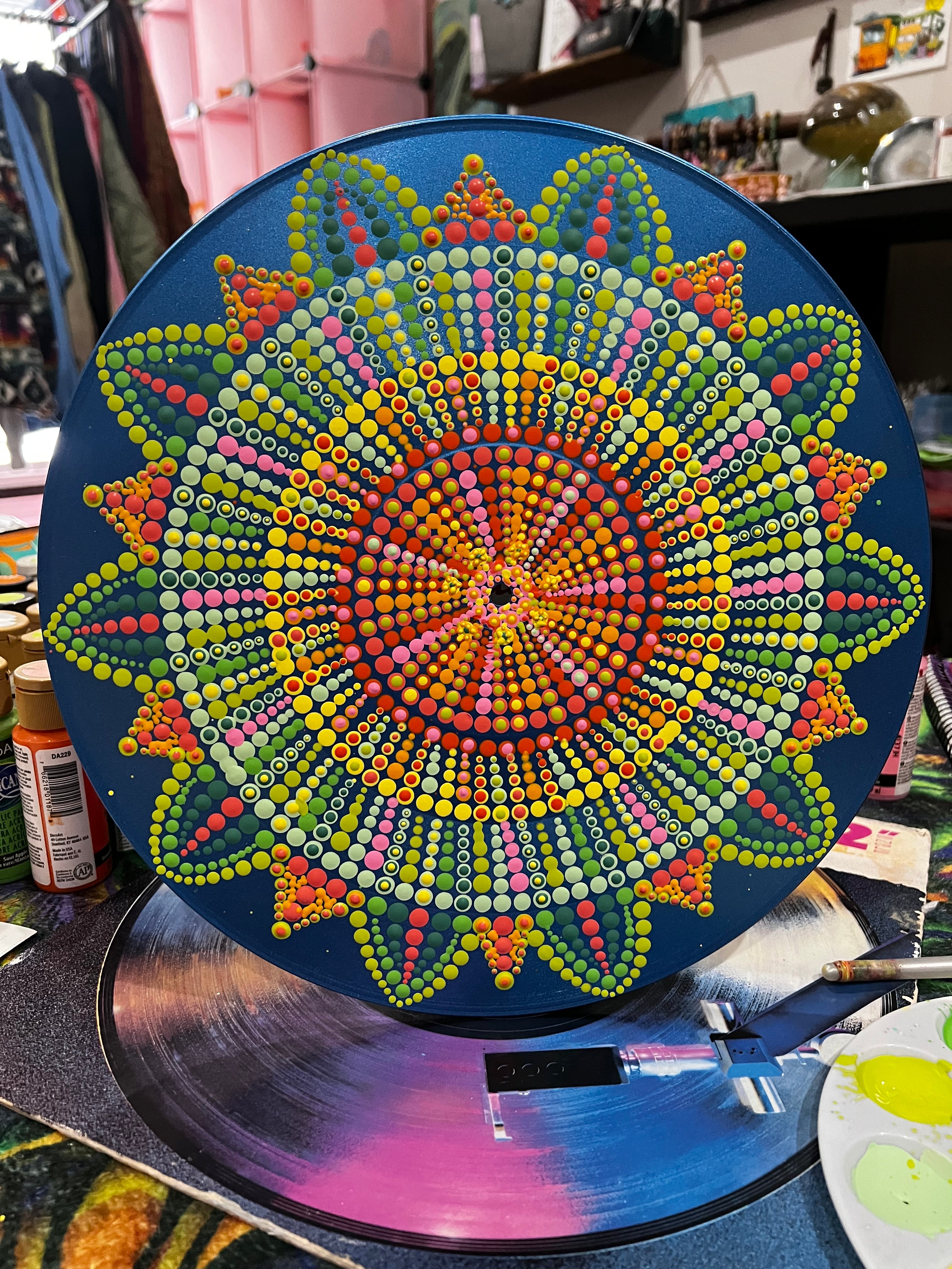 Mandala Dot Record