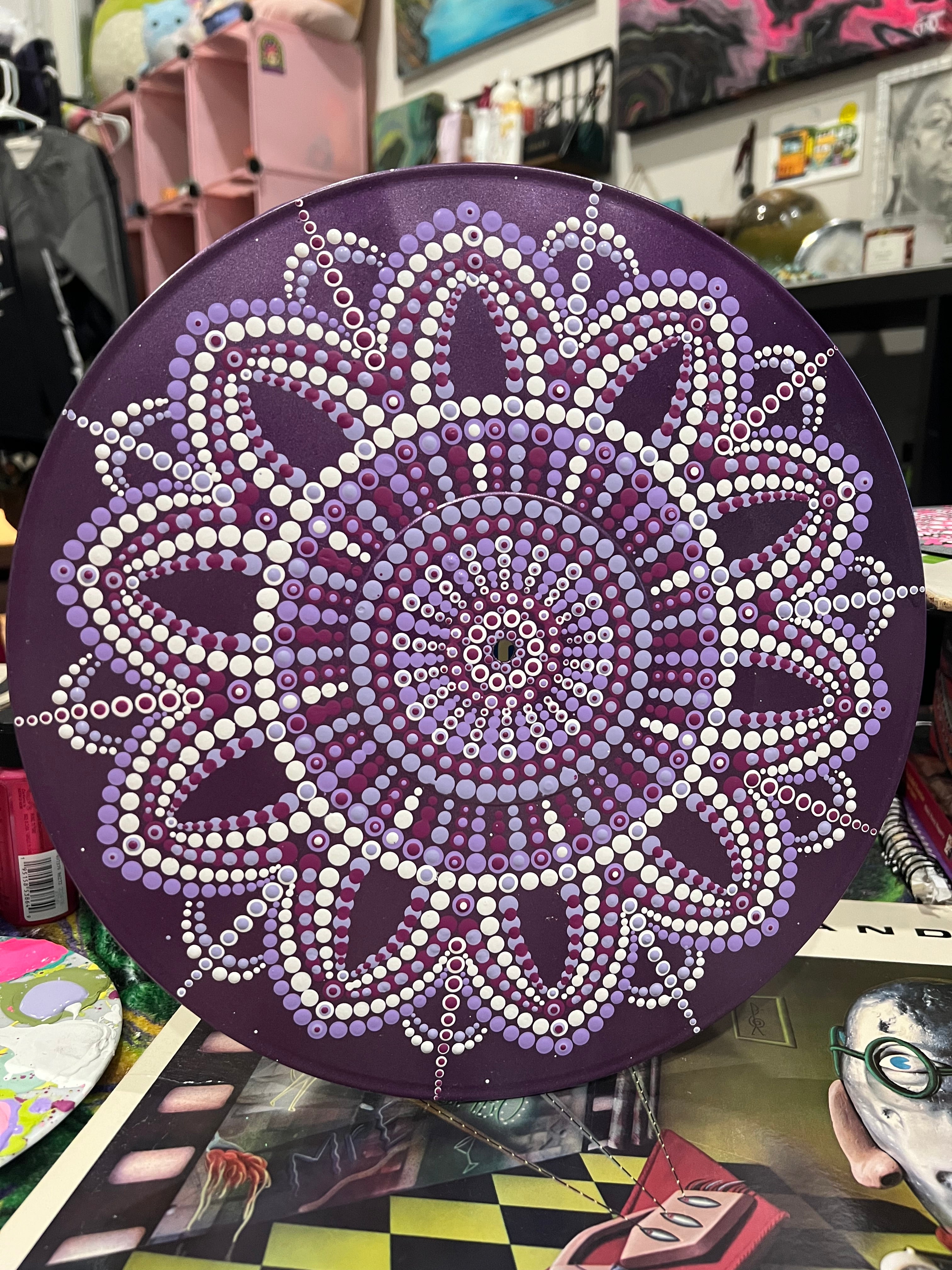 Mandala Record Painting