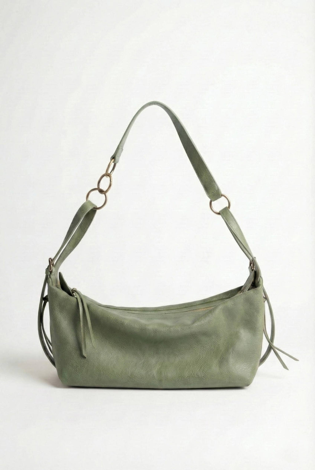 Luna Link Shoulder Bag: Brown