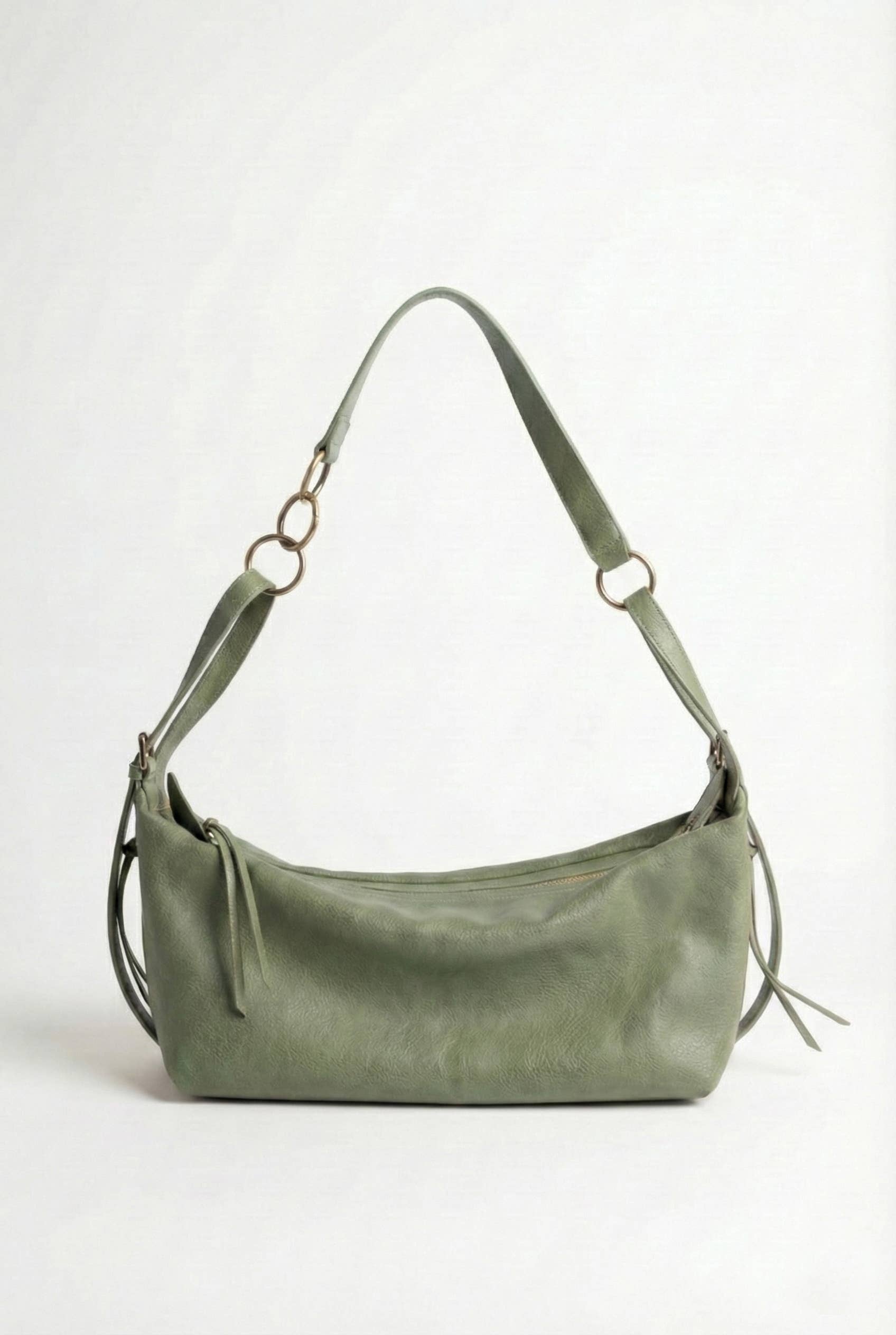 Luna Link Shoulder Bag: Brown