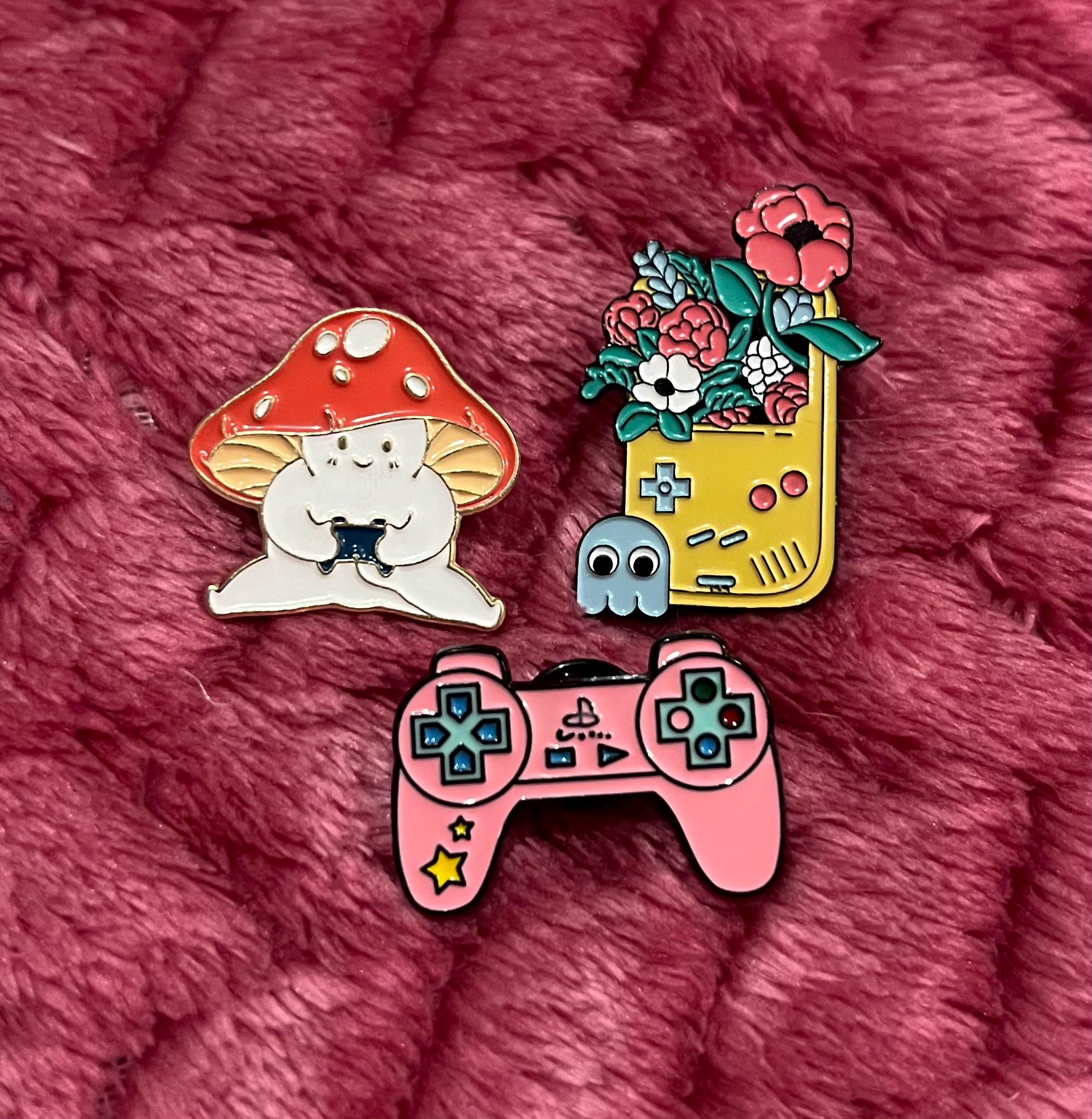 Gamer Enamel Pins