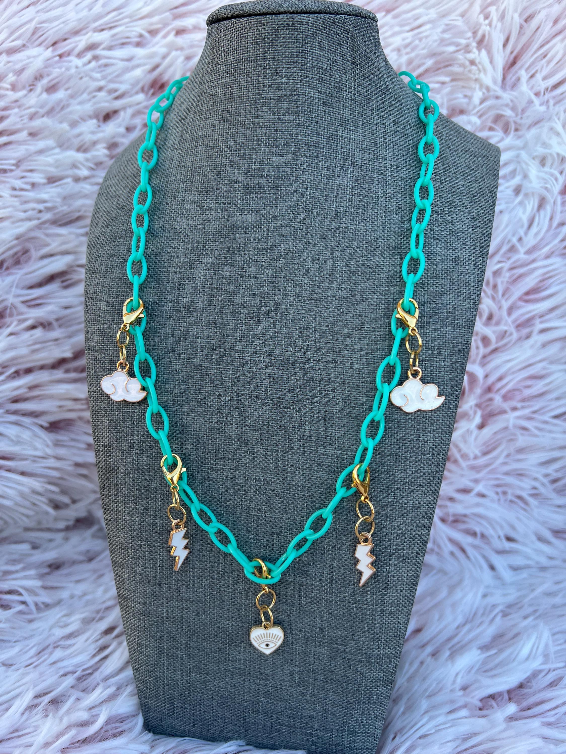Stormy Third Eye Chain Necklace