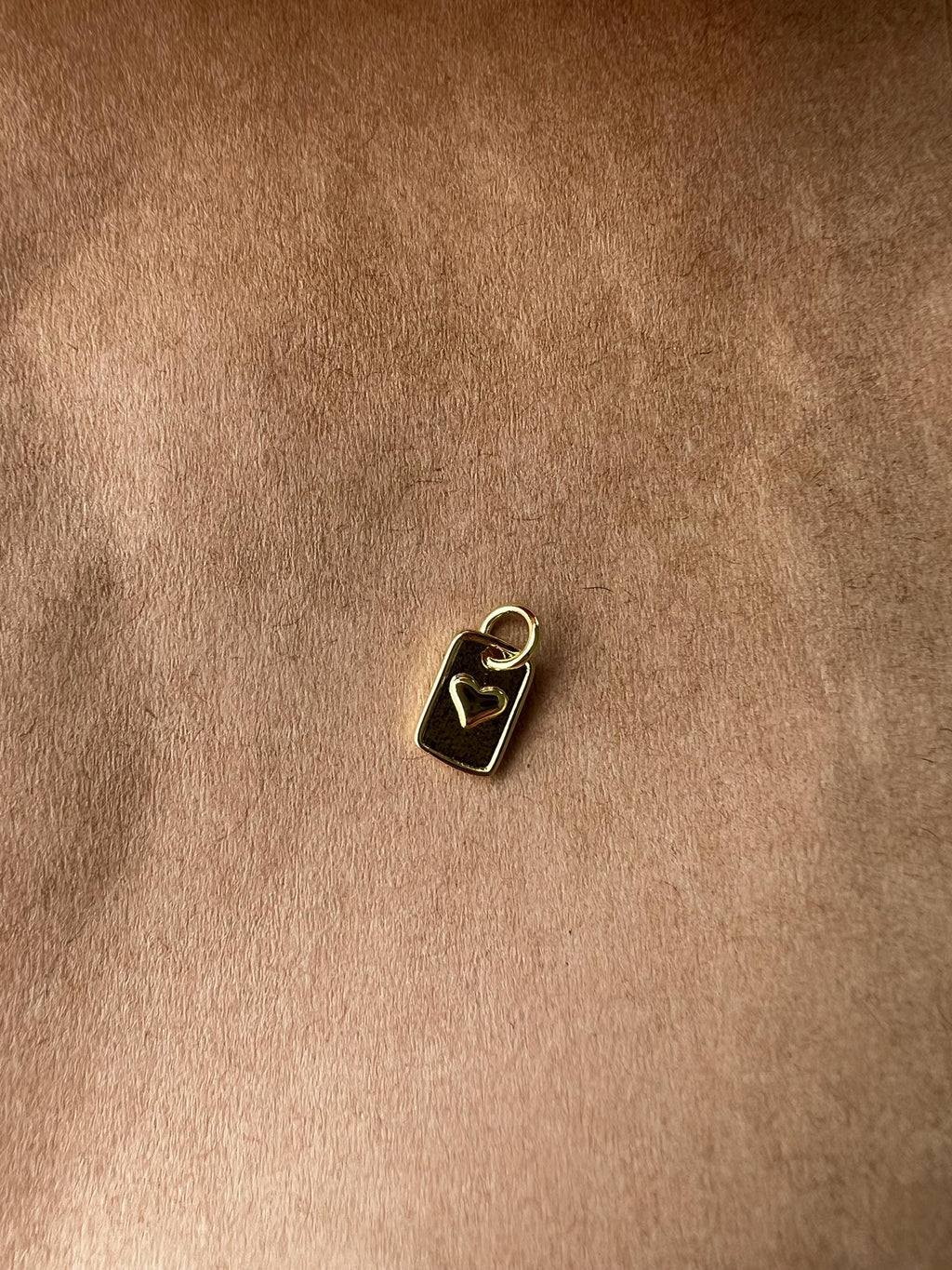 Gold Plated Heart Charm