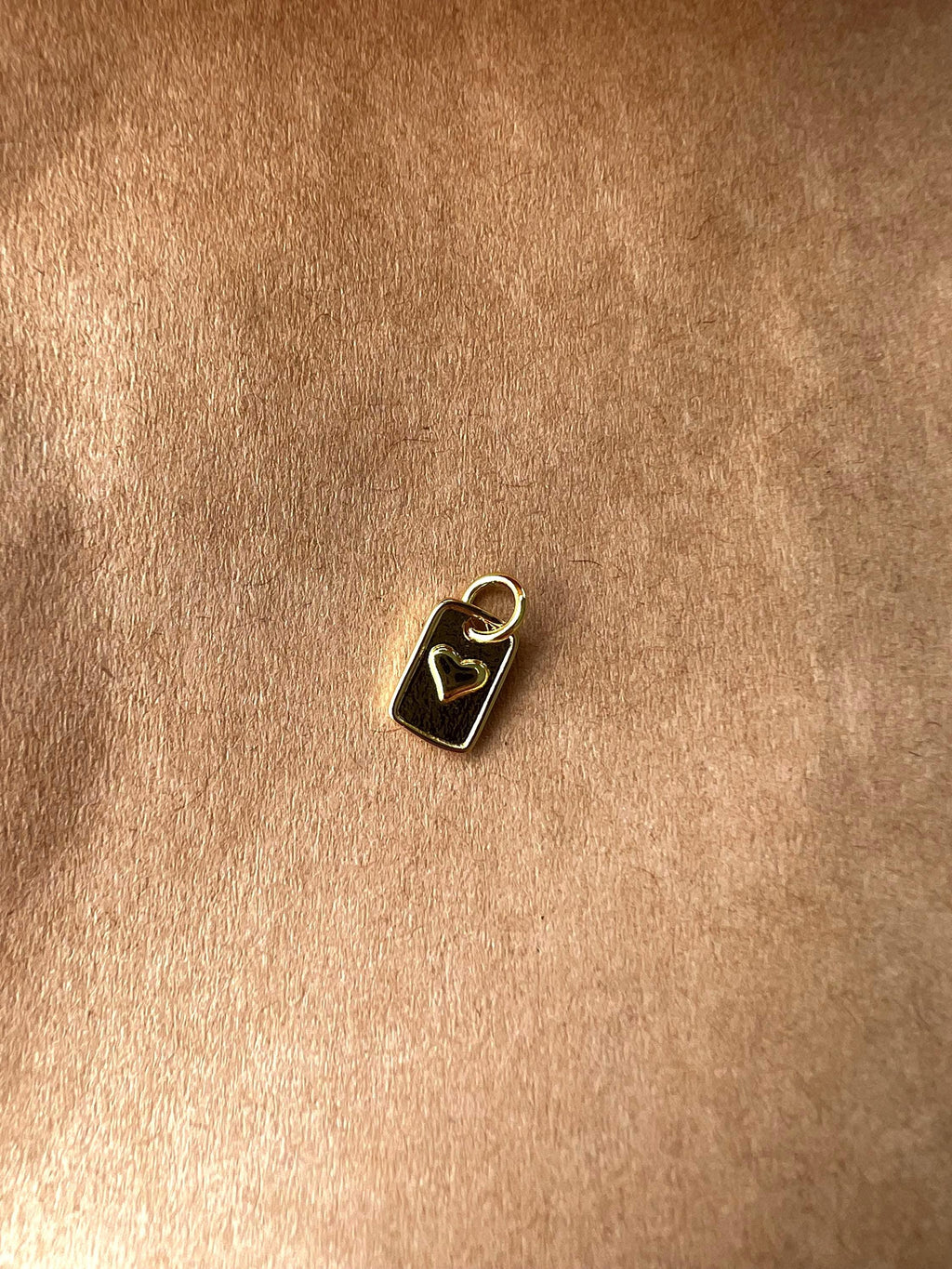 Gold Plated Heart Charm