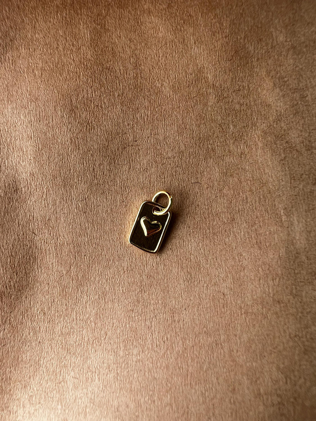 Gold Plated Heart Charm
