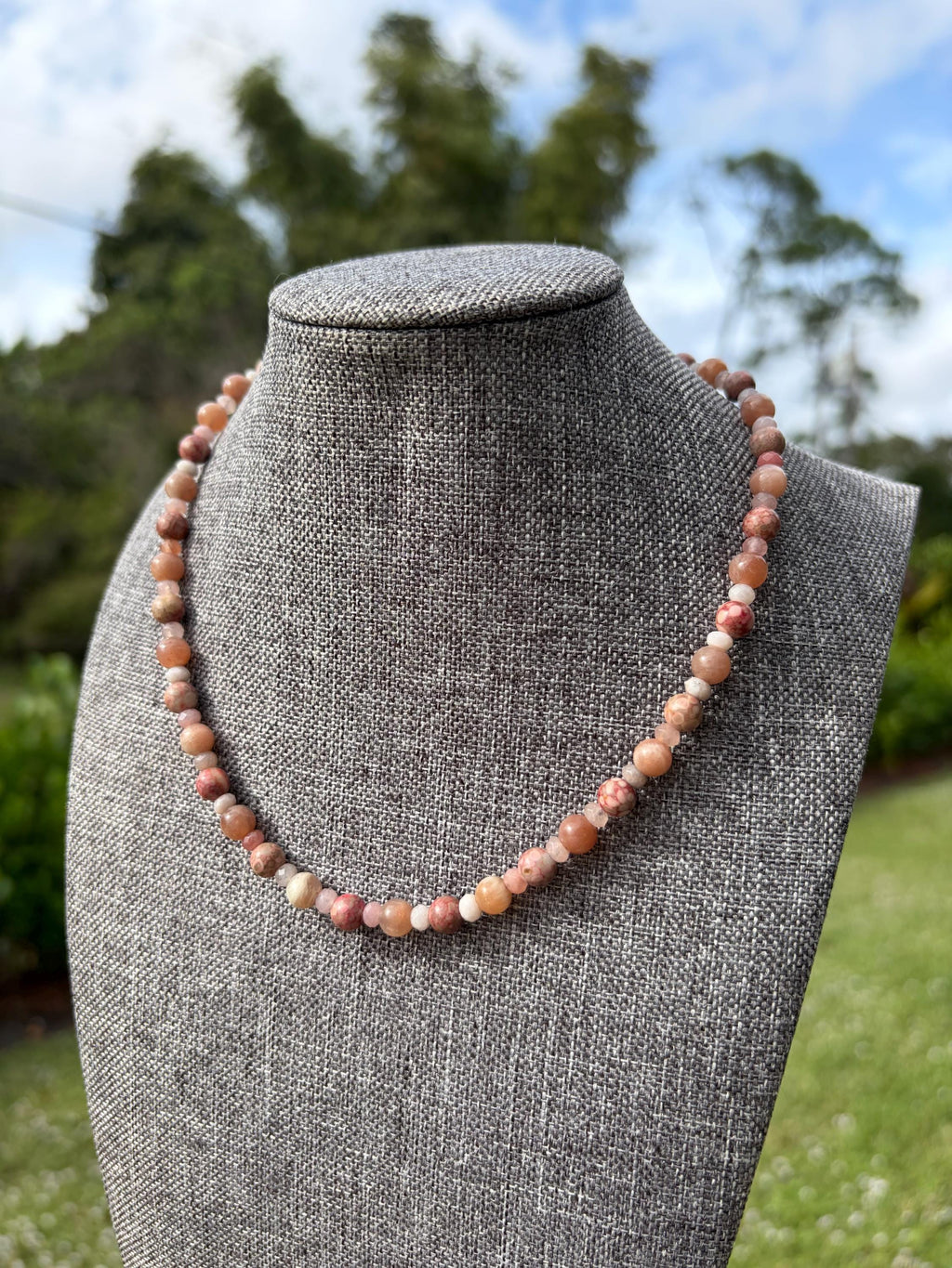 Mafian Jasper Crystal Necklace