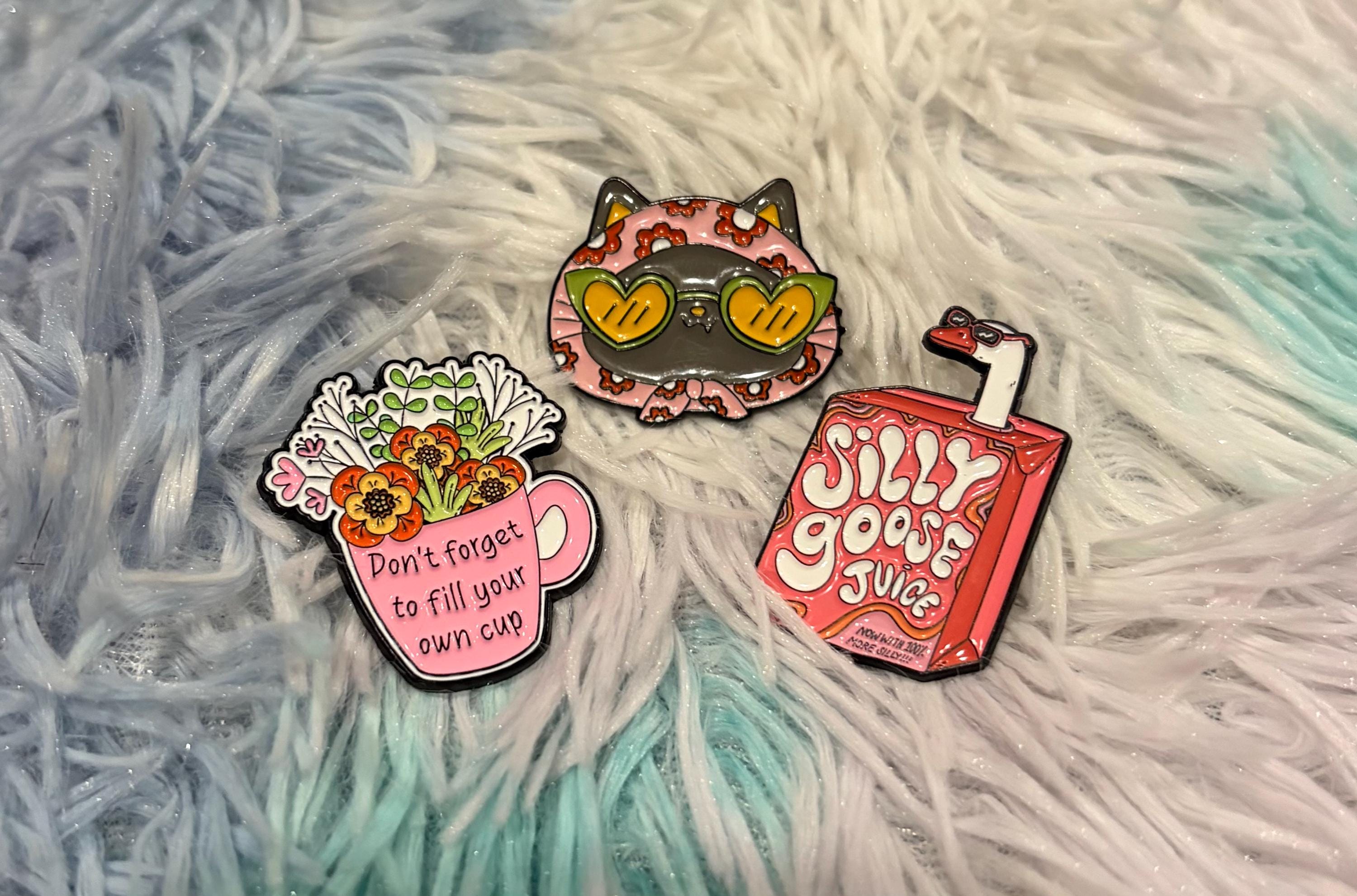 Emotionally Hydrated Enamel Pins